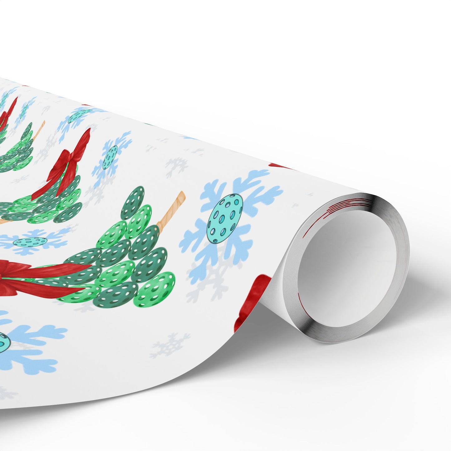 Snowflakes & Paddle Pines (Wrapping Papper)