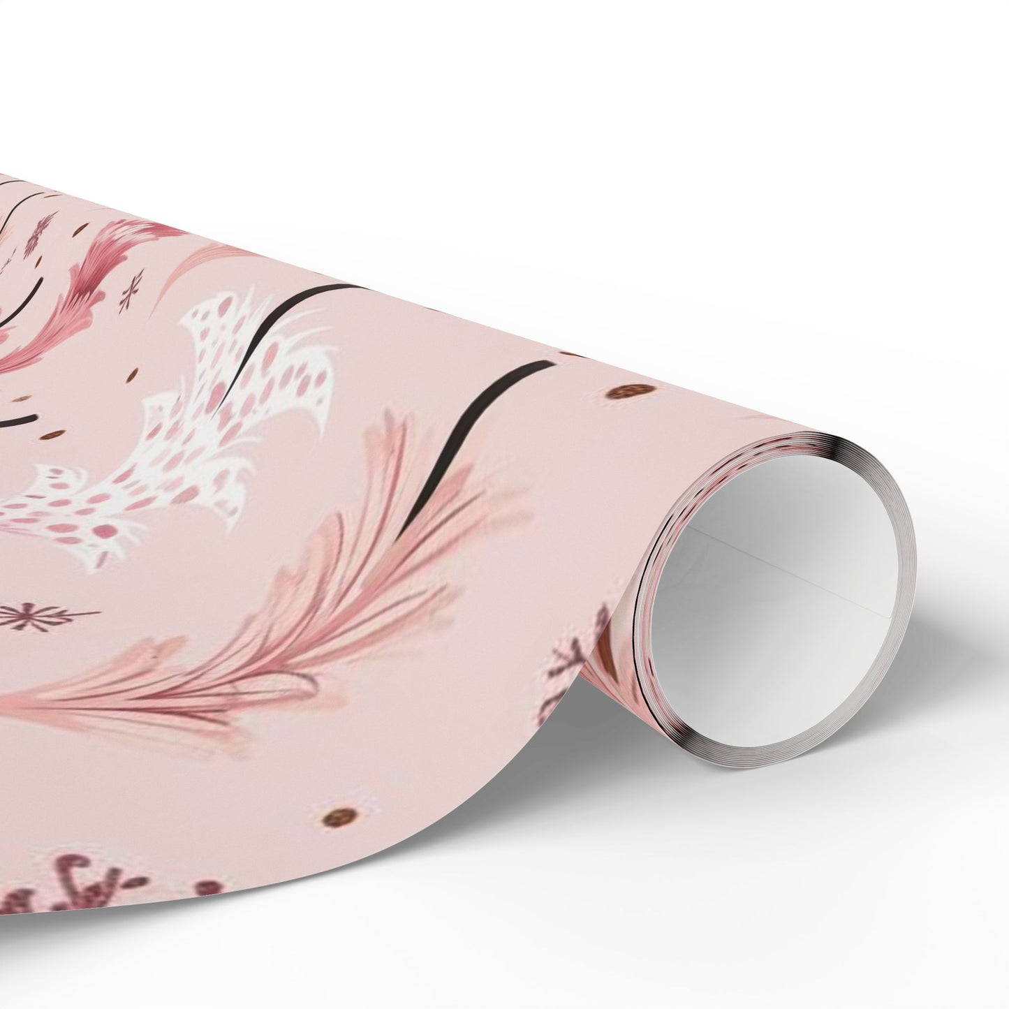 Pretty in Pink Pines (Wrapping Papper)