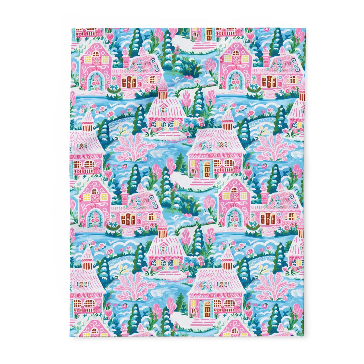 Sugarplum Winter Lane Blanket