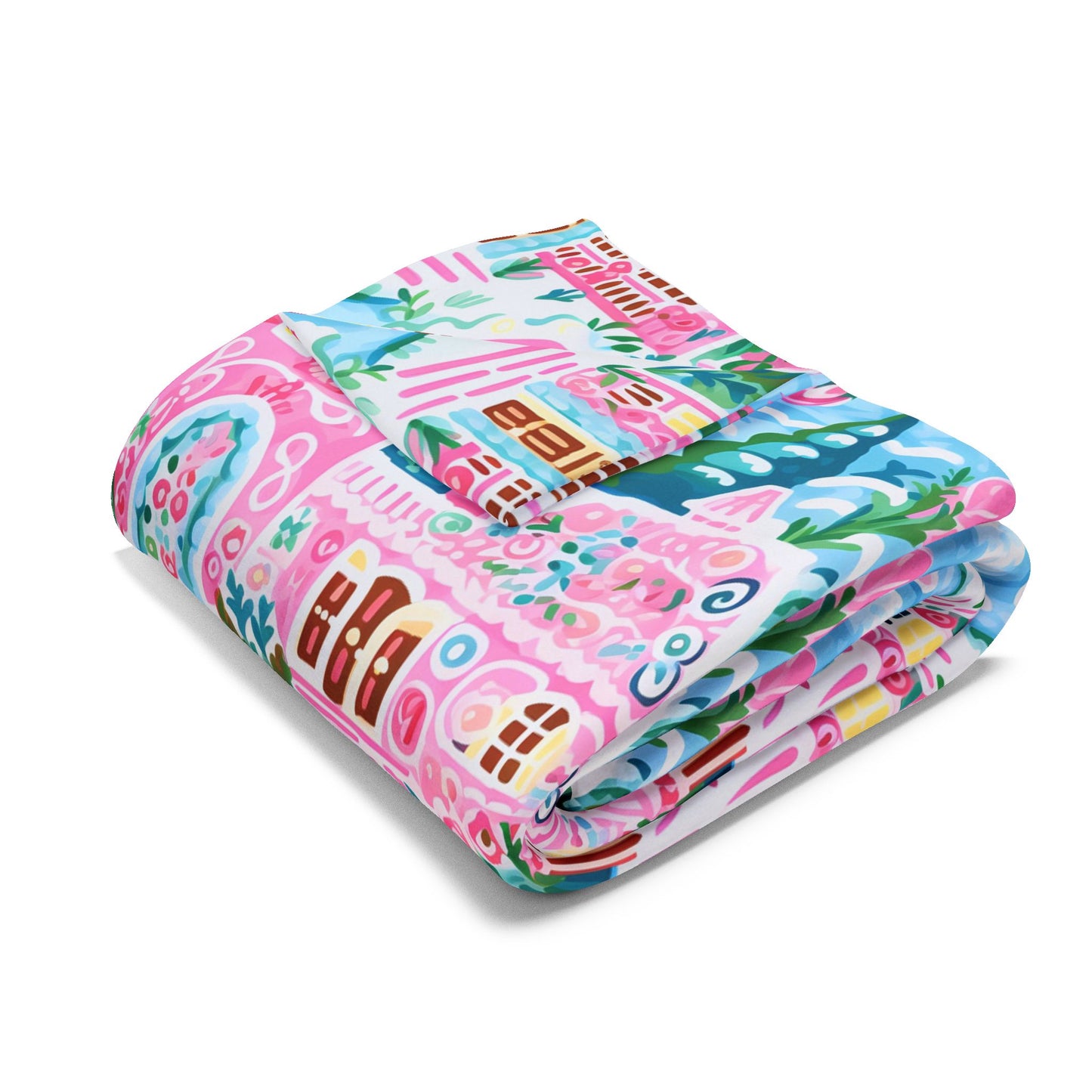 Sugarplum Winter Lane Blanket