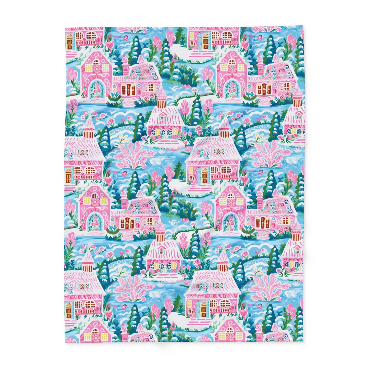 Sugarplum Winter Lane Blanket