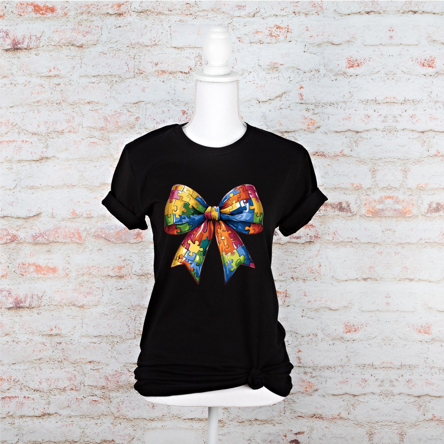 Autism Bow T-shirt/Sweatshirt