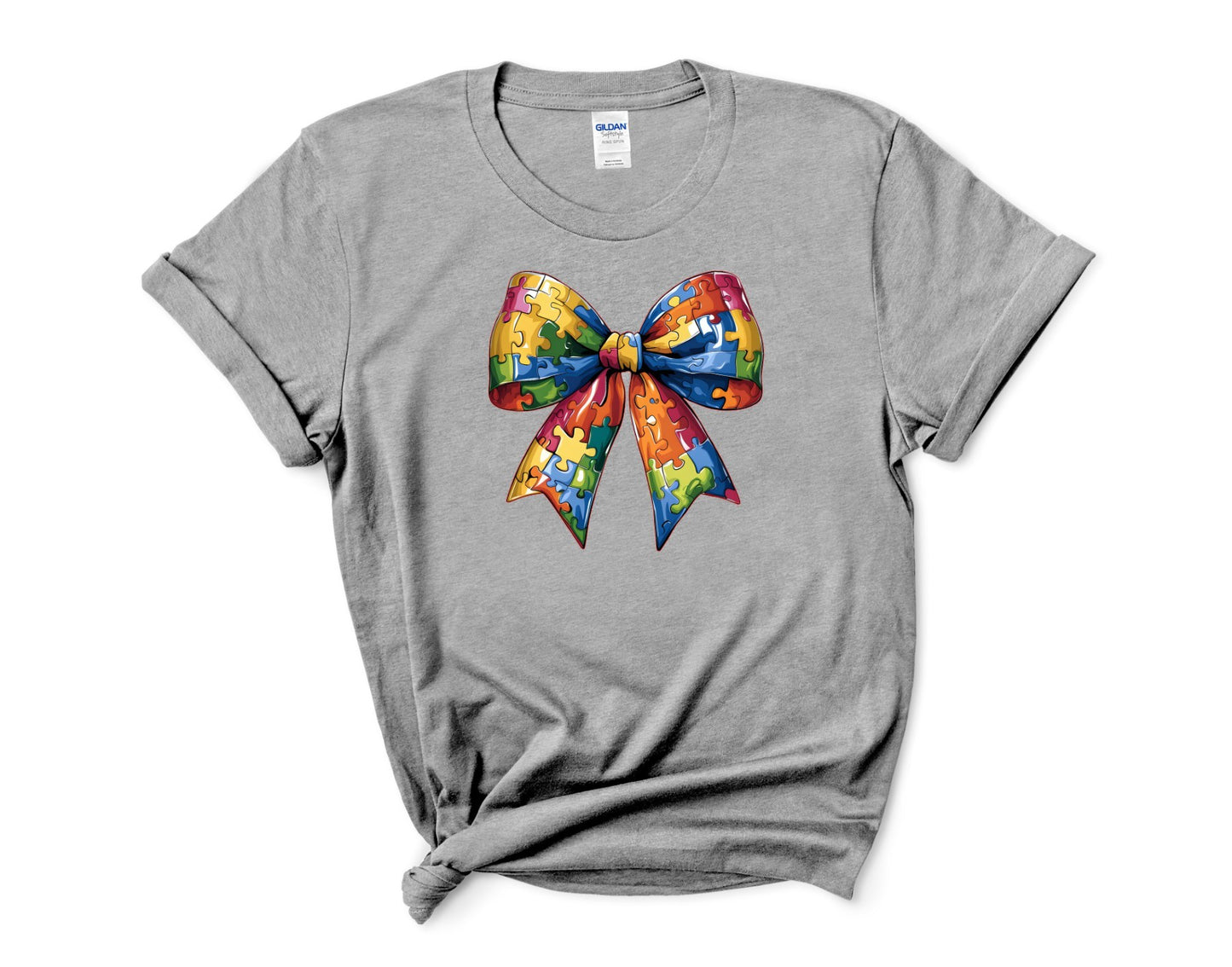 Autism Bow T-shirt/Sweatshirt