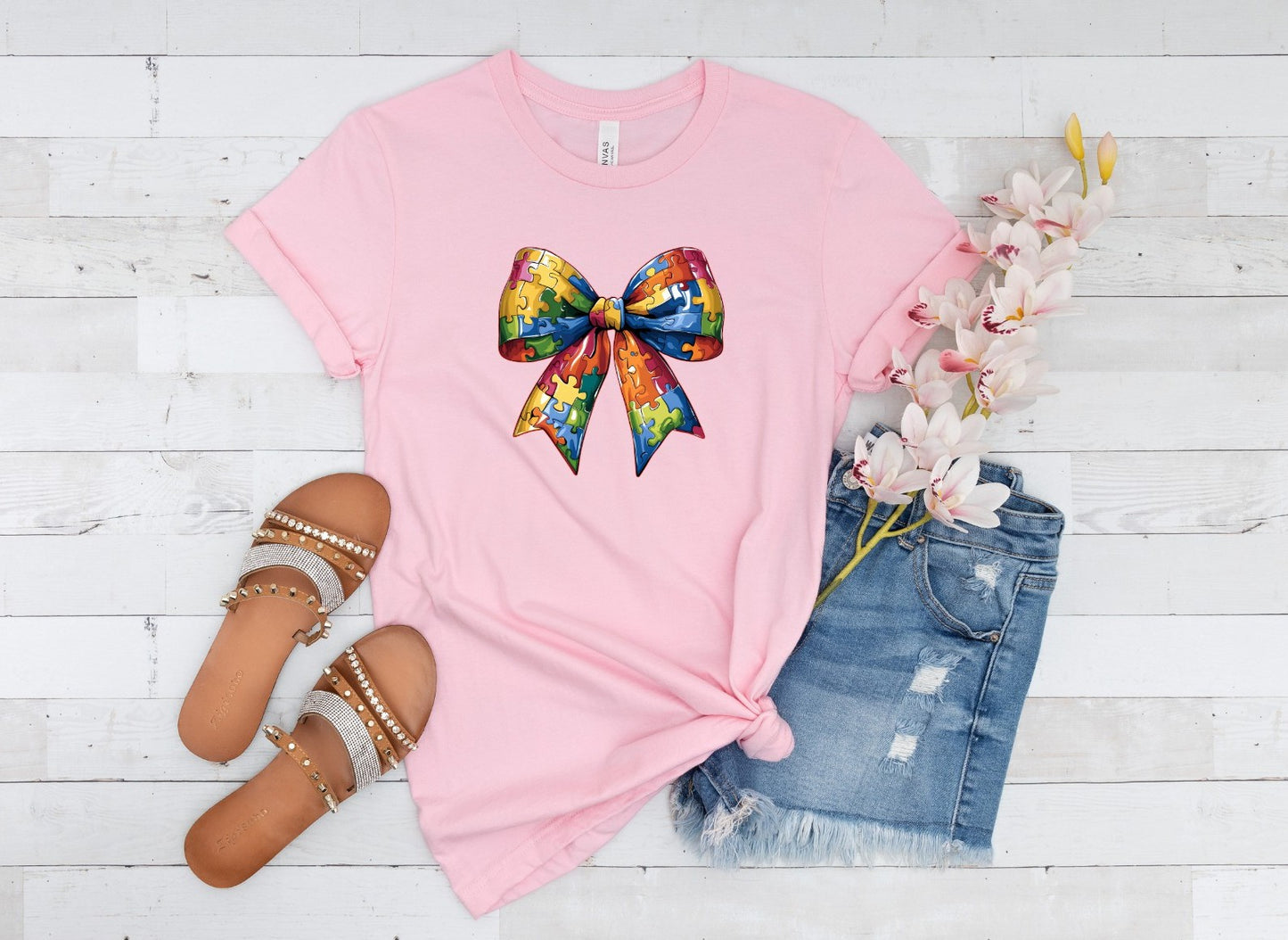 Autism Bow T-shirt/Sweatshirt