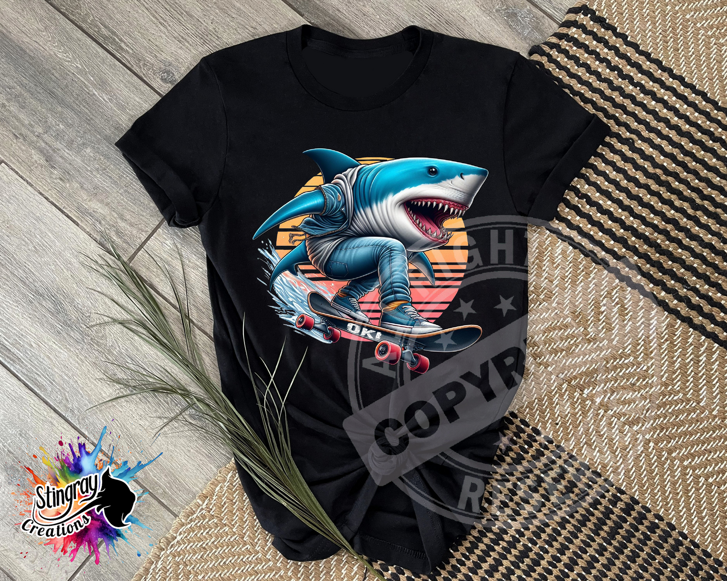 Oak Island Shark Skater