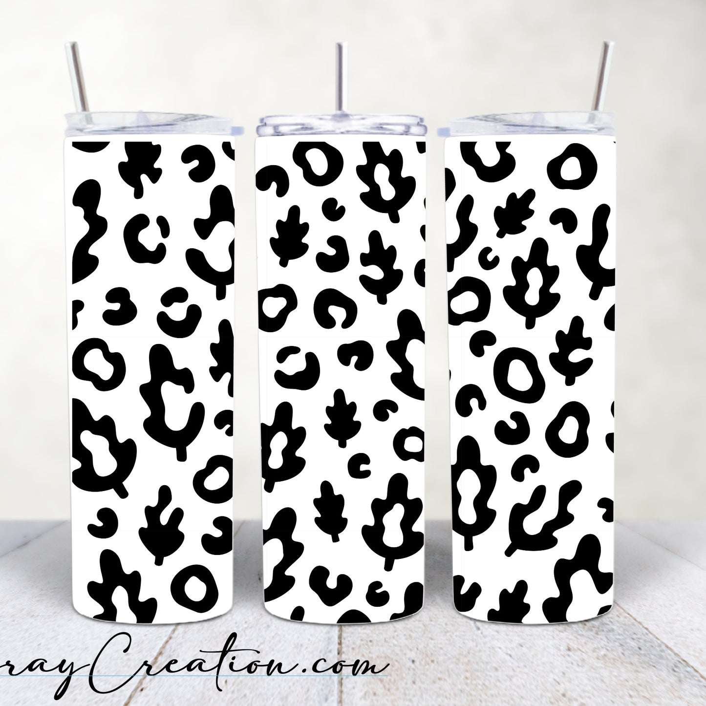 Oak Leaf Leopard Print