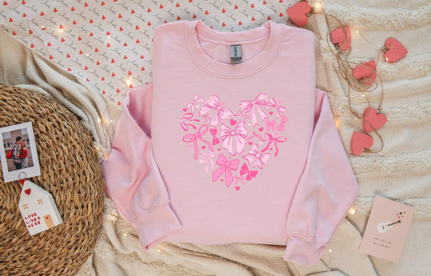 Bows of Hearts T-shirt/Sweatshirt