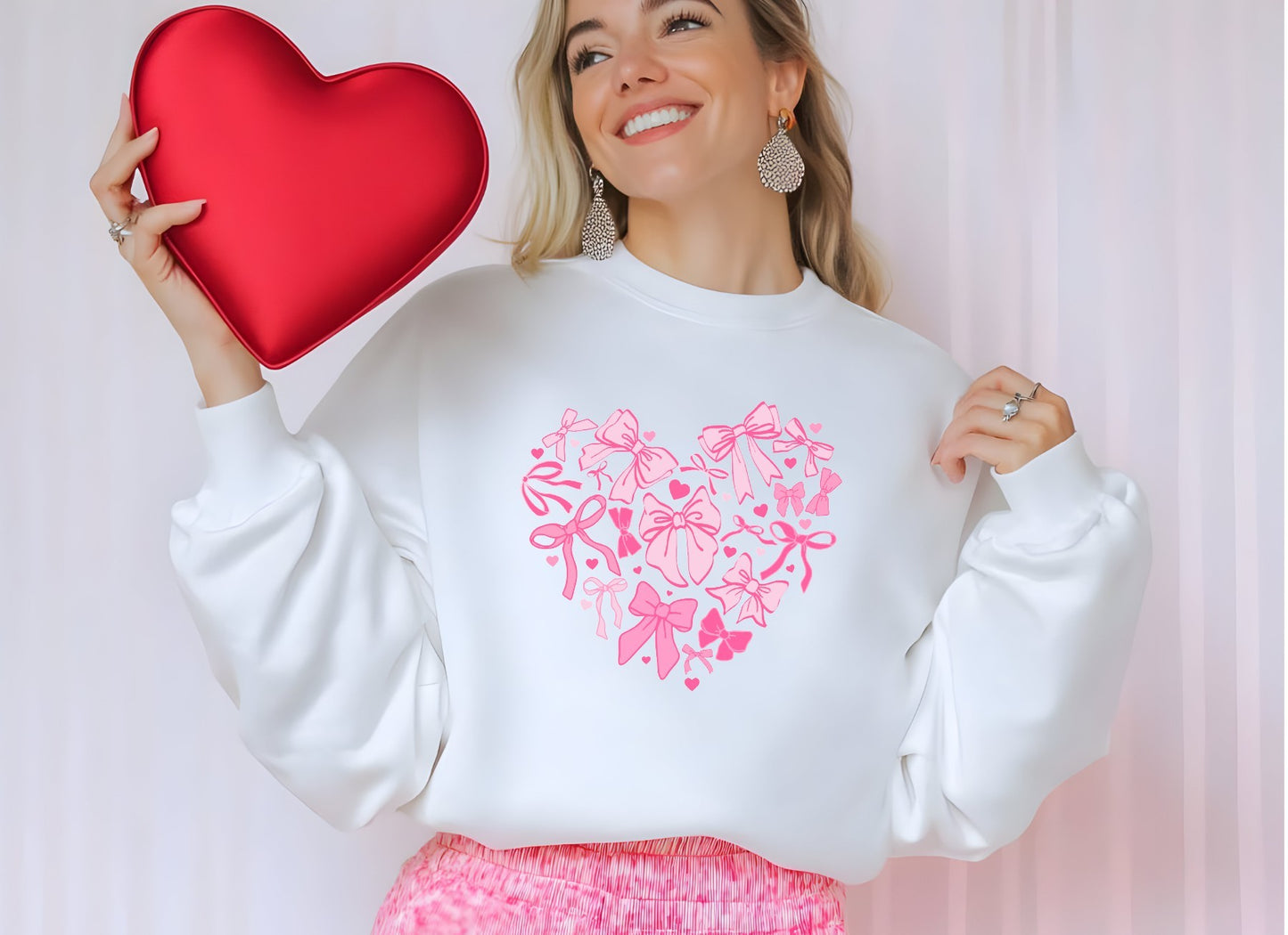 Bows of Hearts T-shirt/Sweatshirt