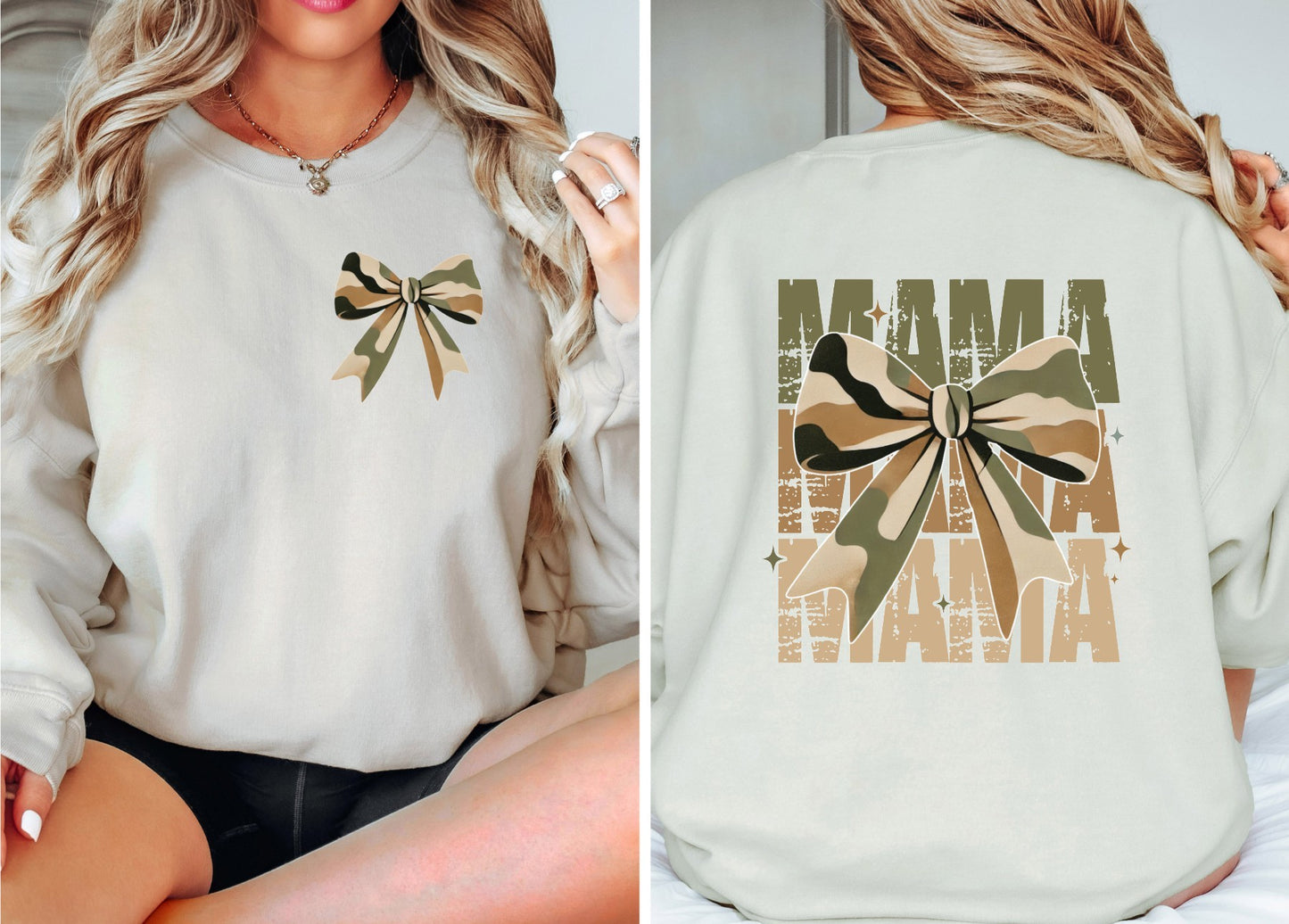 Camo Mama T-shirt/Sweatshirt