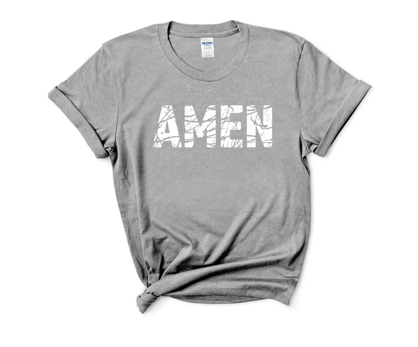 Distressed Amen T-shirt/Sweatshirt
