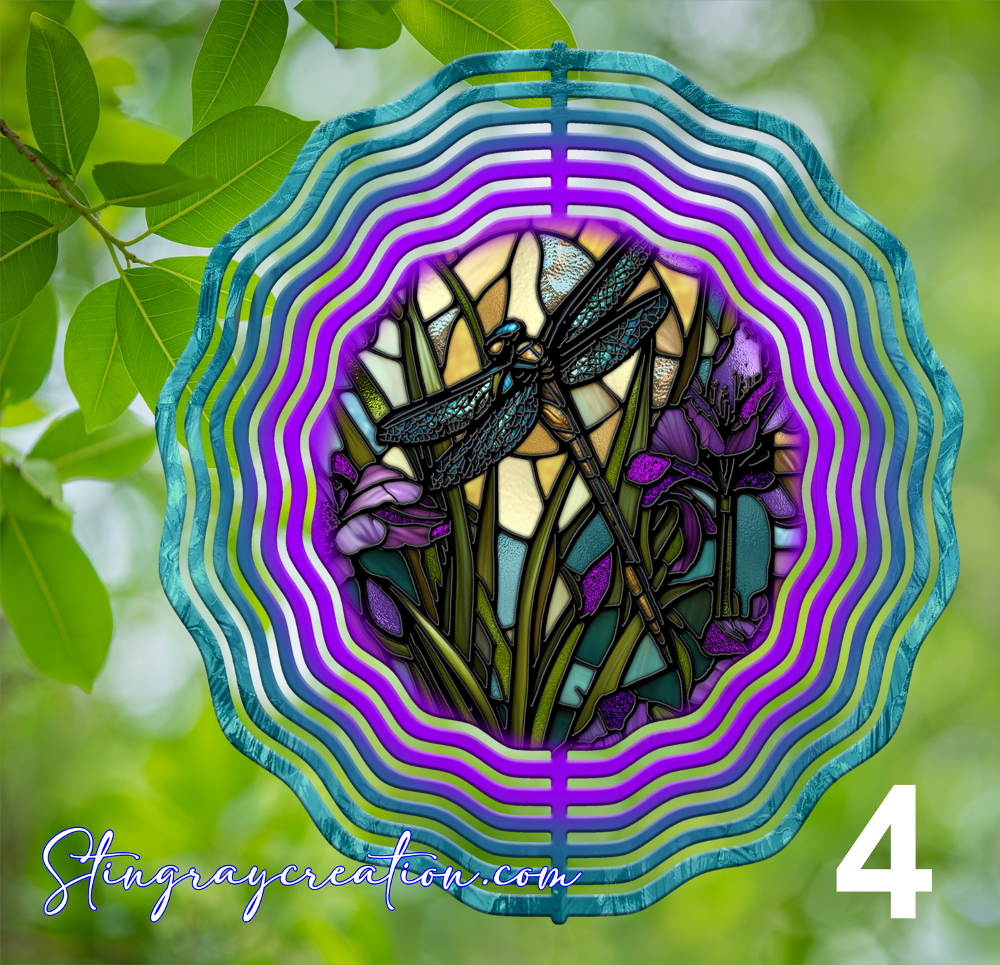 Dragonfly Wind Spinner