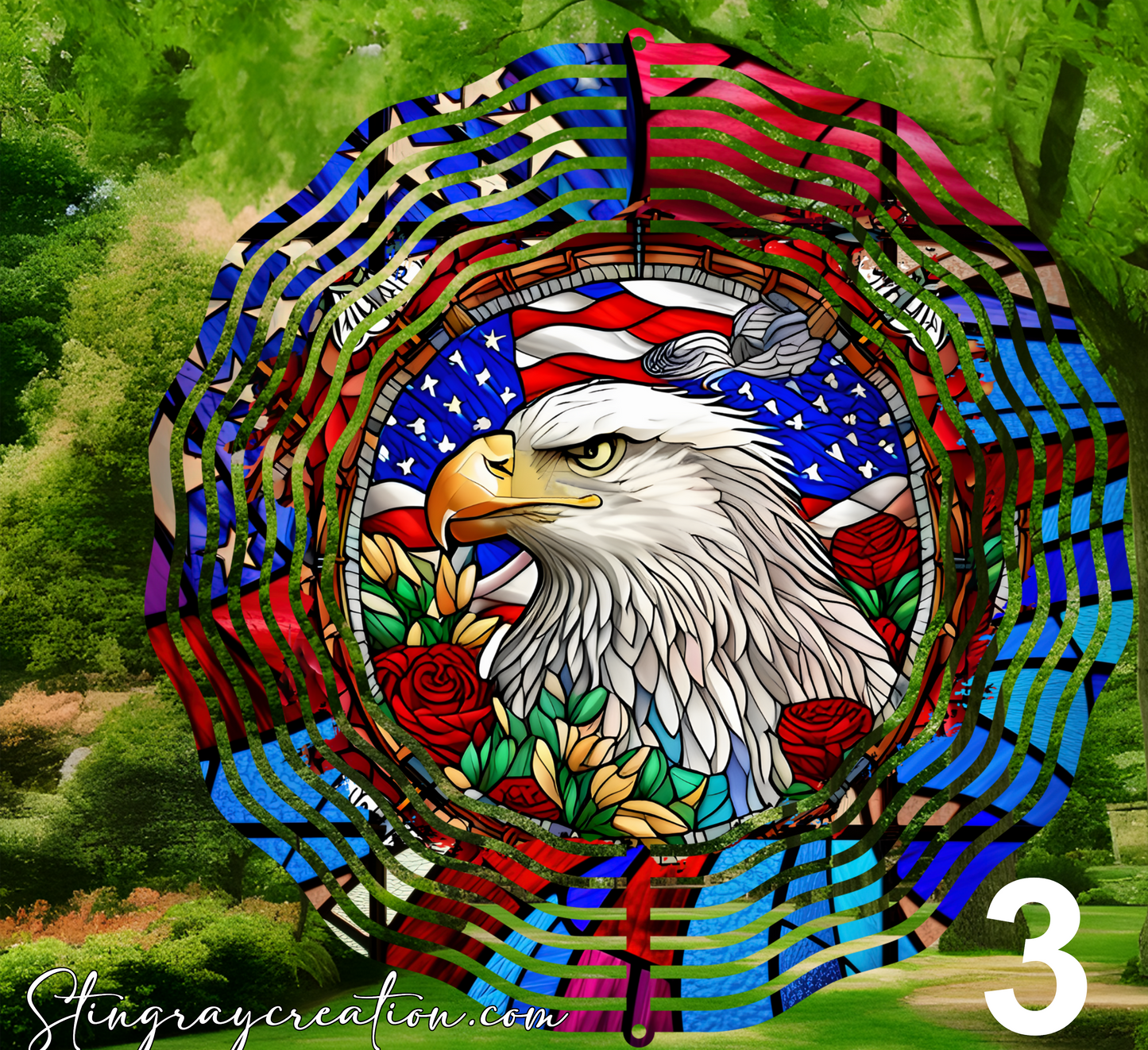 Eagle Wind Spinner