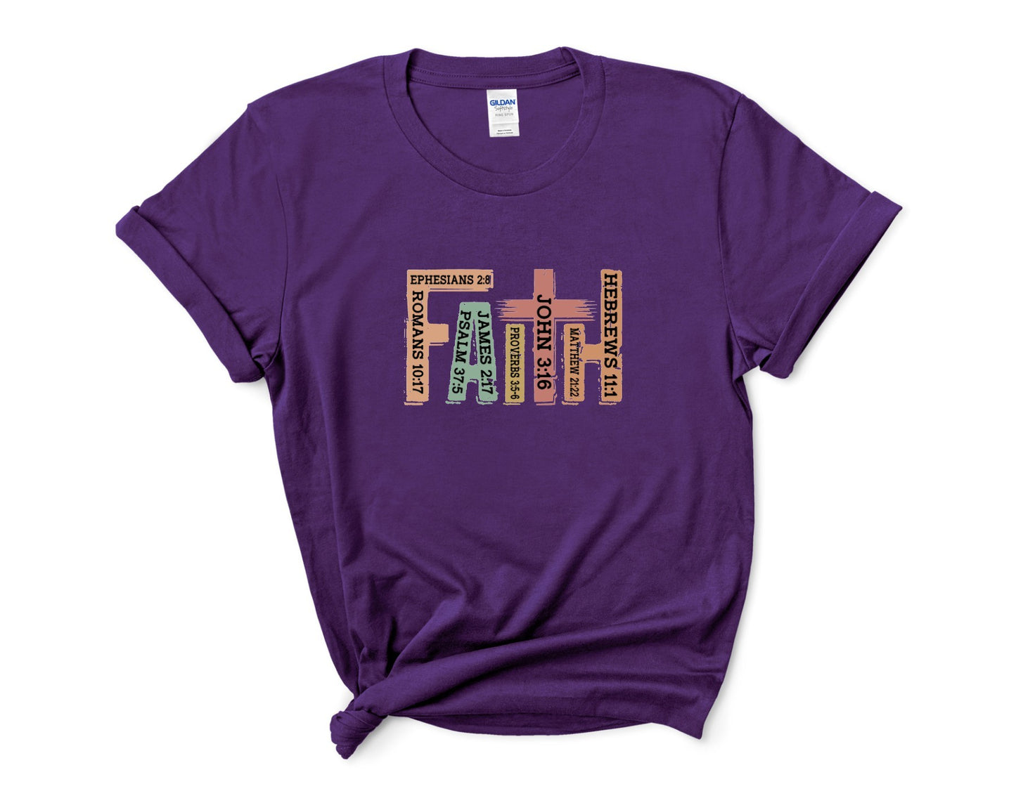 Color Block Faith T-shirt/Sweatshirt