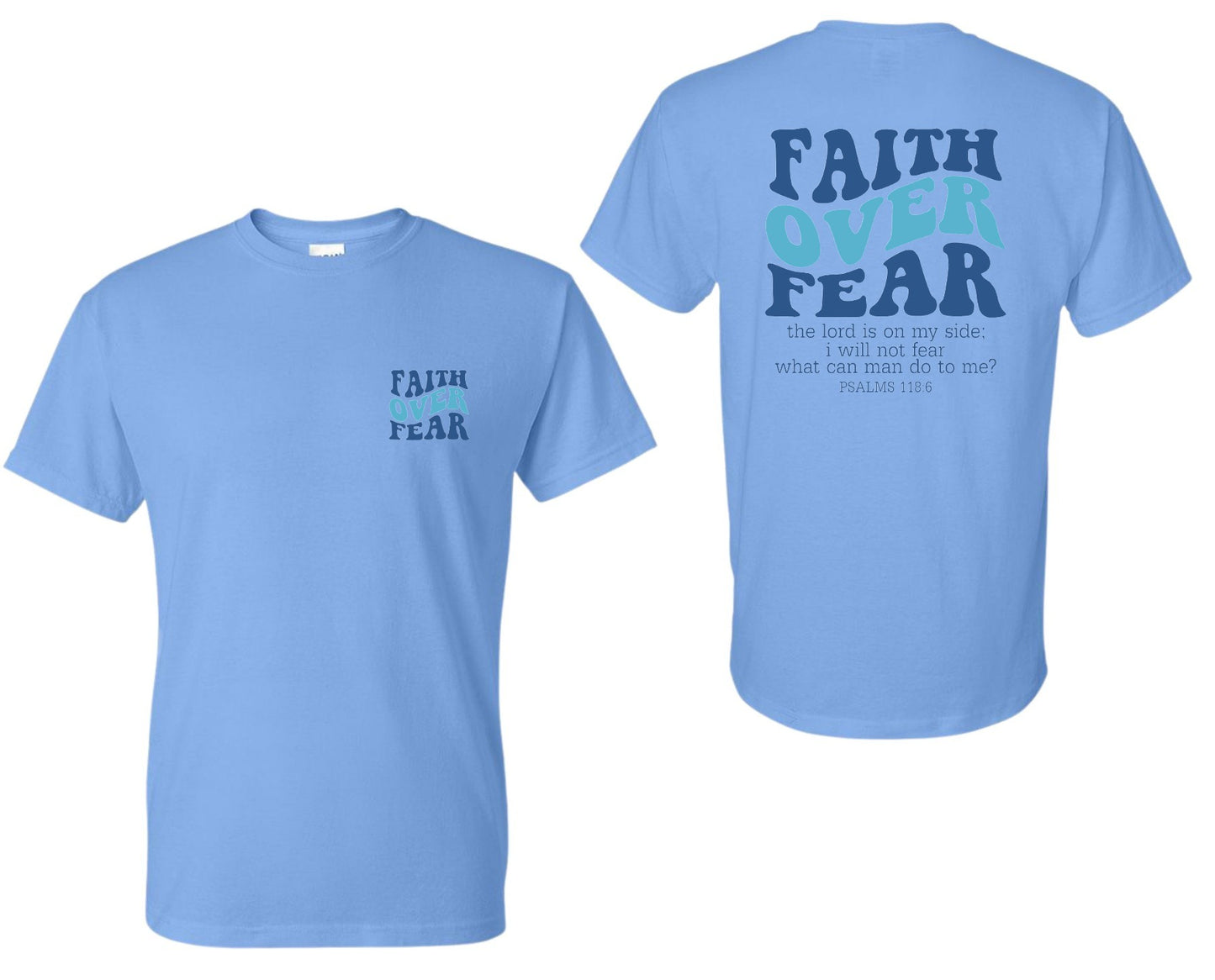 Faith Over Fear Wave T-shirt/Sweatshirt