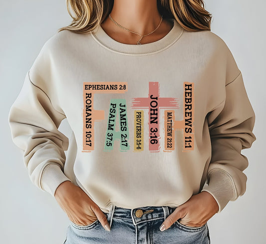 Color Block Faith T-shirt/Sweatshirt
