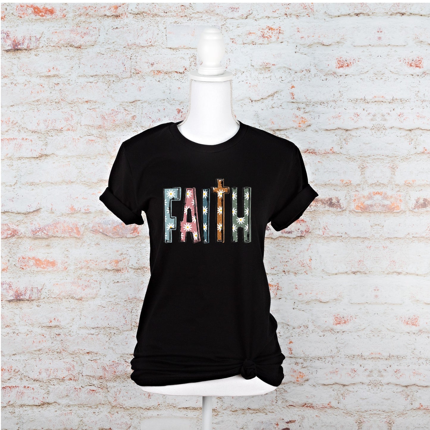 Color Block Faith T-shirt/Sweatshirt
