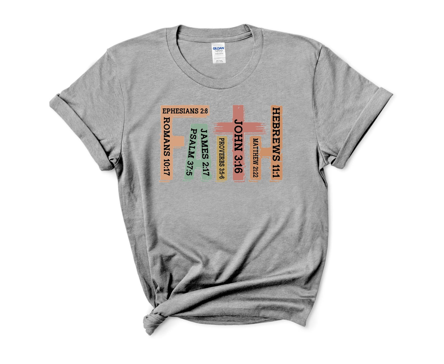 Color Block Faith T-shirt/Sweatshirt