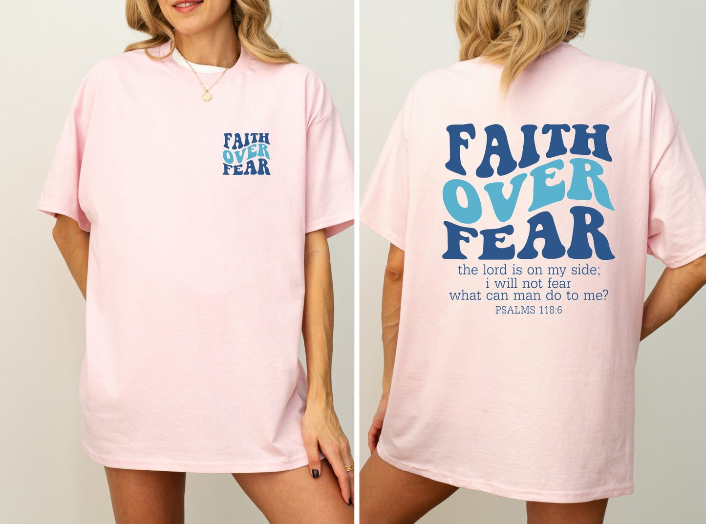 Faith Over Fear Wave T-shirt/Sweatshirt