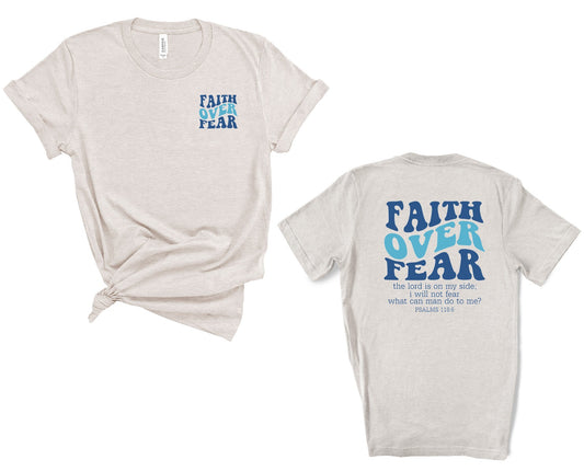 Faith Over Fear Wave T-shirt/Sweatshirt