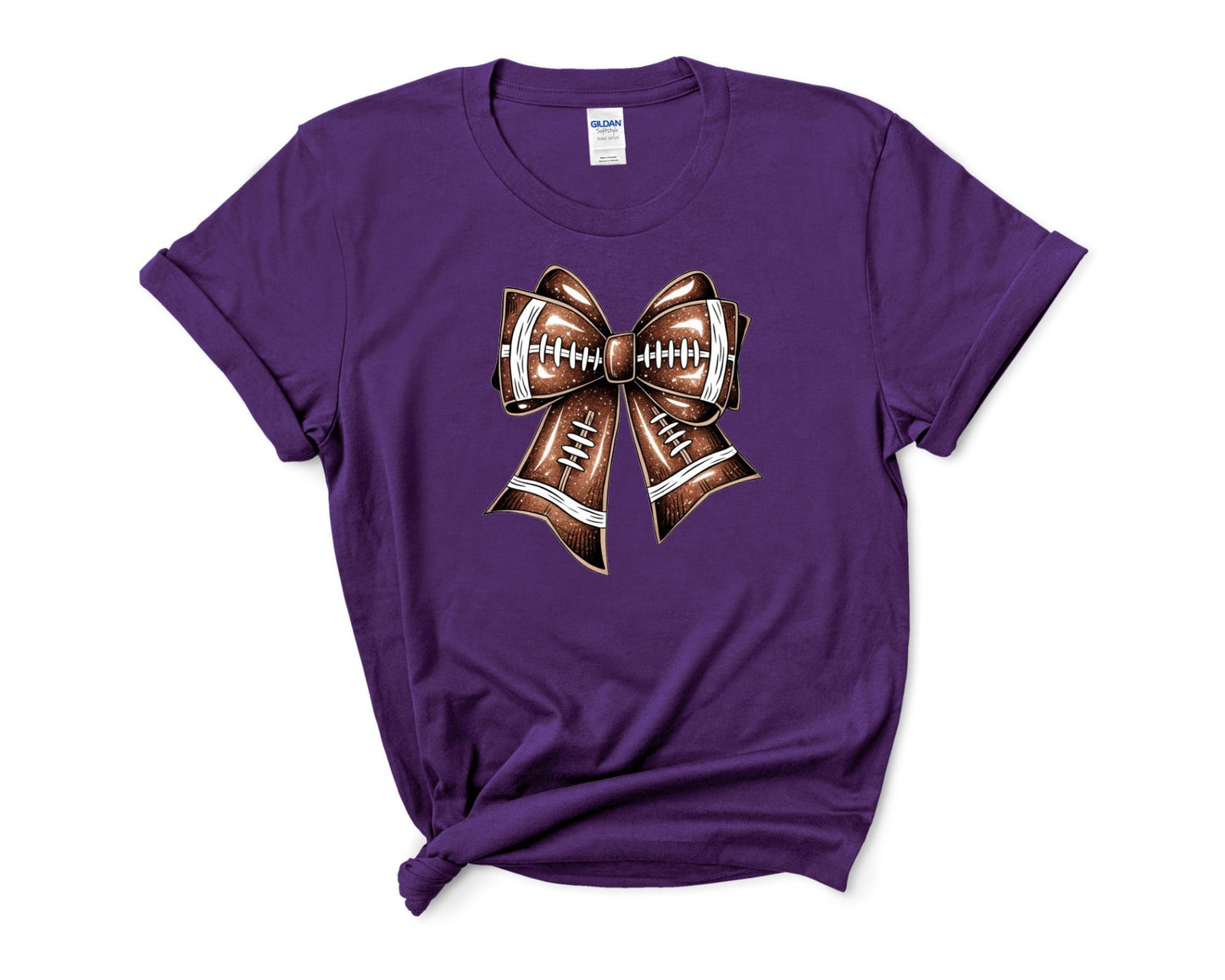 Football Bow T-shirt/Sweatshirt