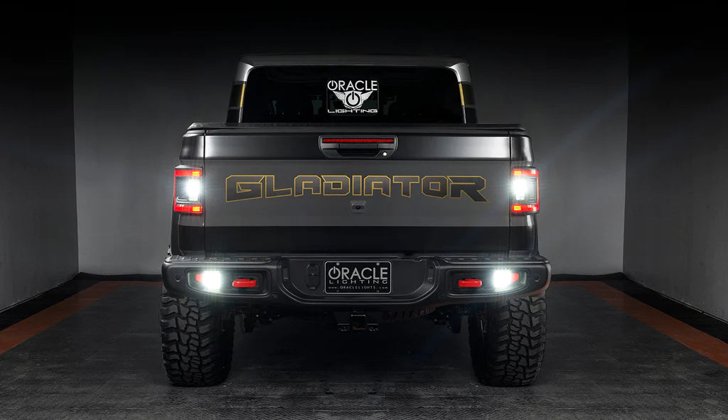 ORACLE LIGHTING FLUSH MOUNT LED TAIL LIGHTS FOR JEEP GLADIATOR JT