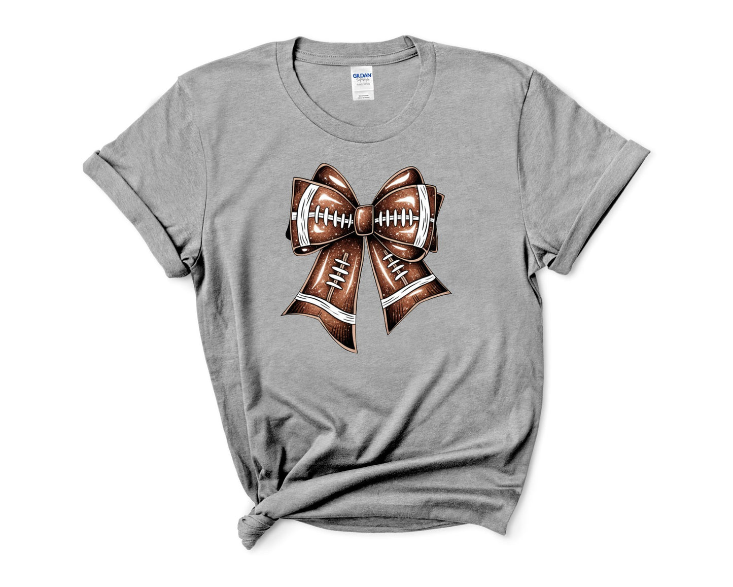 Football Bow T-shirt/Sweatshirt