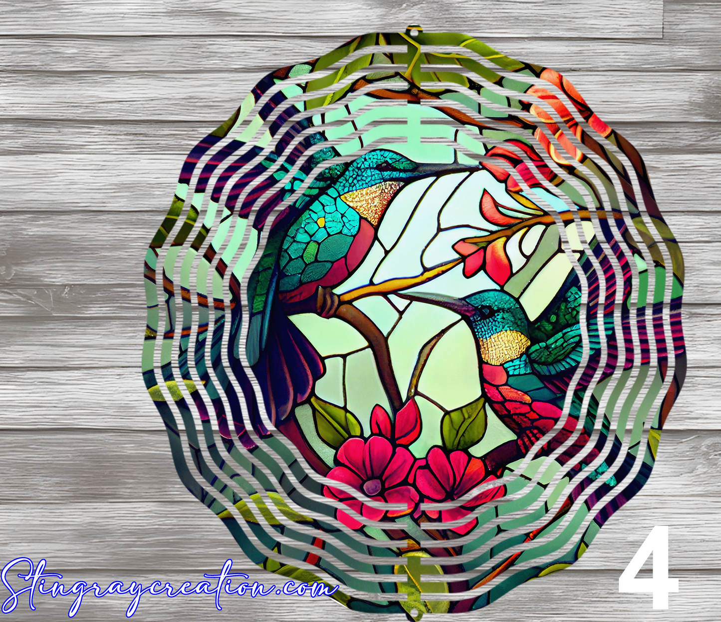 Hummingbird Wind Spinner