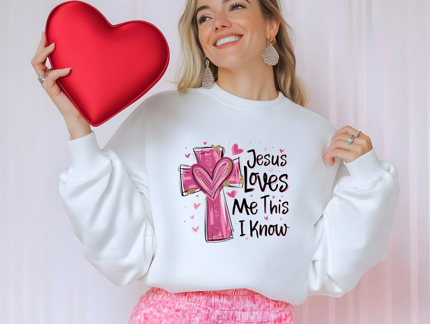 Jesus Loves Me This I know T-shirt/Sweatshirt