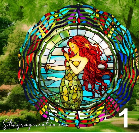Mermaid Wind Spinner