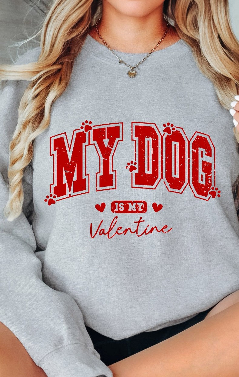 My Dog is my Valentines T-shirt/Sweatshirt