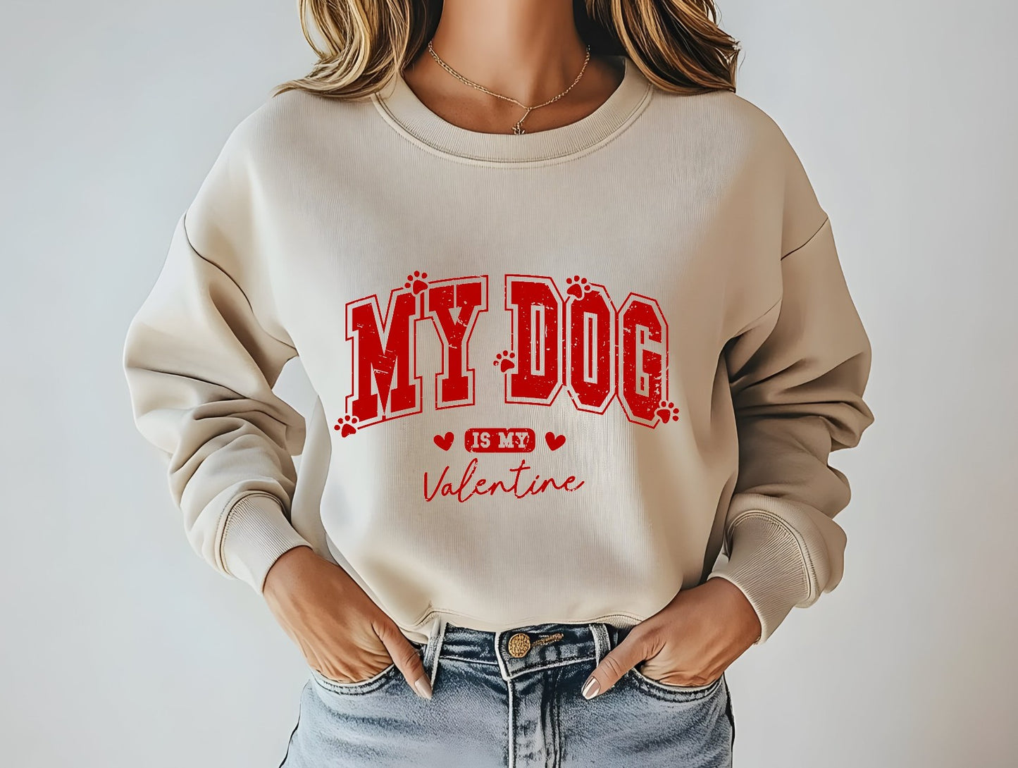 My Dog is my Valentines T-shirt/Sweatshirt
