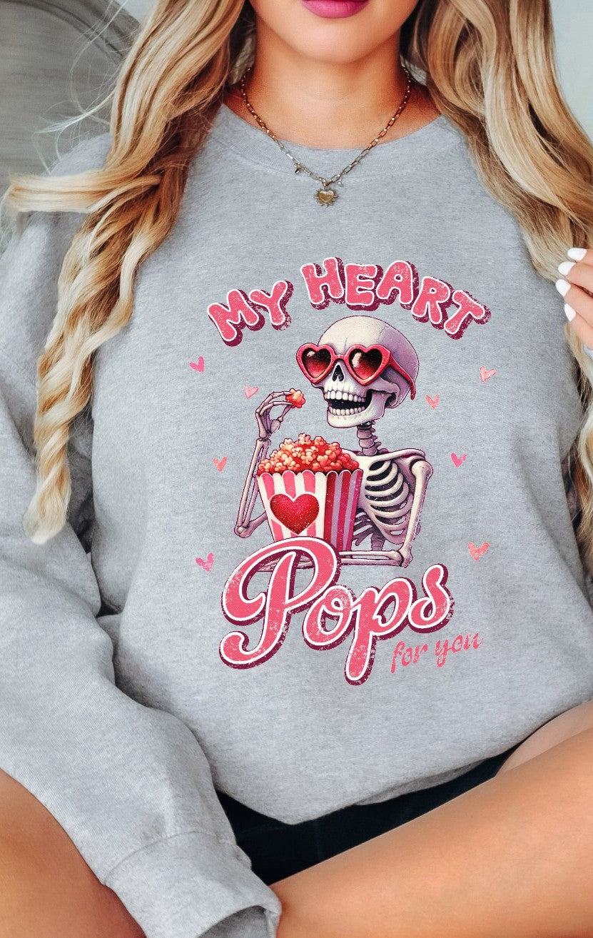 My Heart Pops For You T-shirt/Sweatshirt