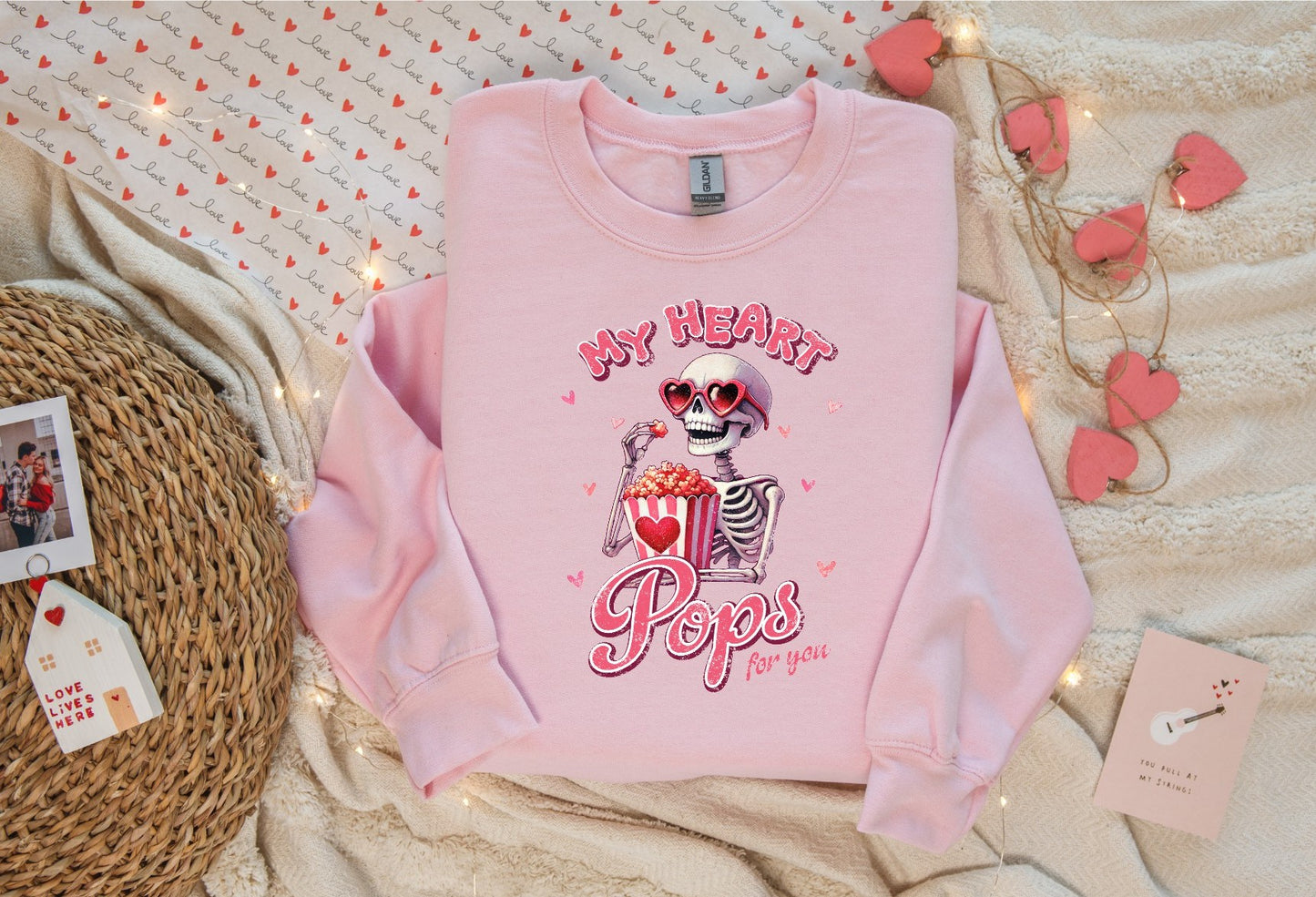 My Heart Pops For You T-shirt/Sweatshirt