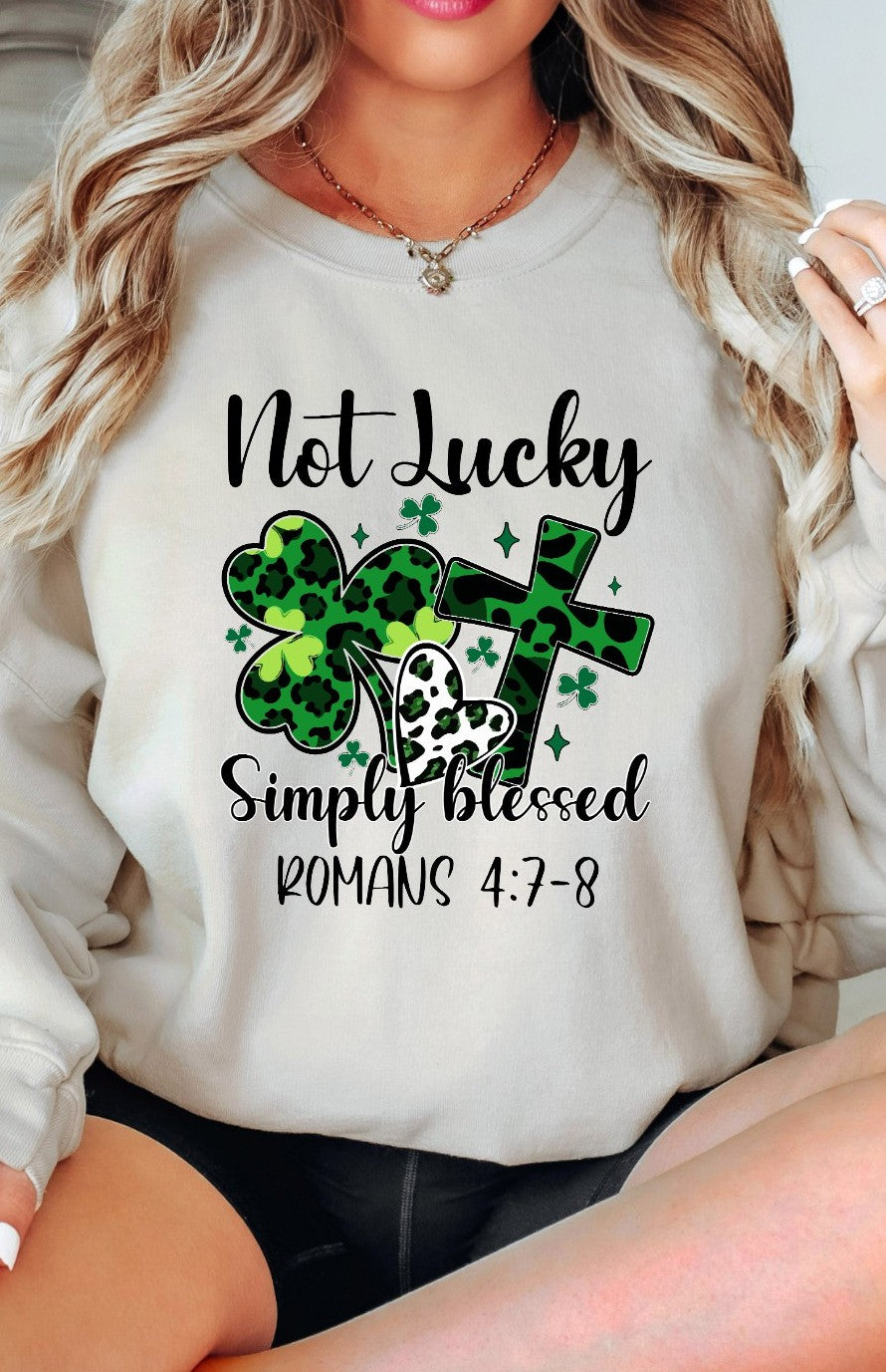 Not Lucky Simply Blessed