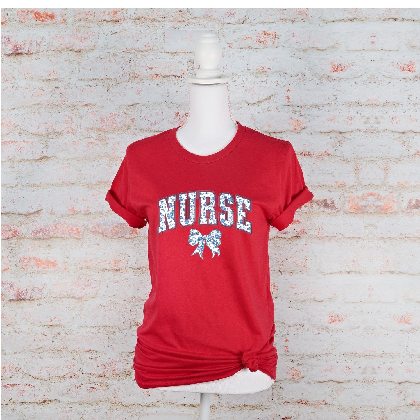 Vintage Nurse Bow T-shirt/Sweatshirt
