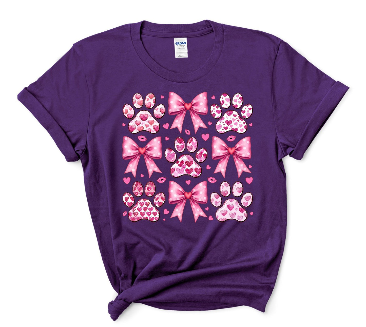 Valentines Paw Print T-shirt/Sweatshirt