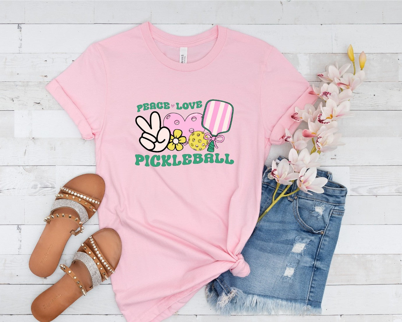 Peace Love Pickleball T-shirt/Sweatshirt