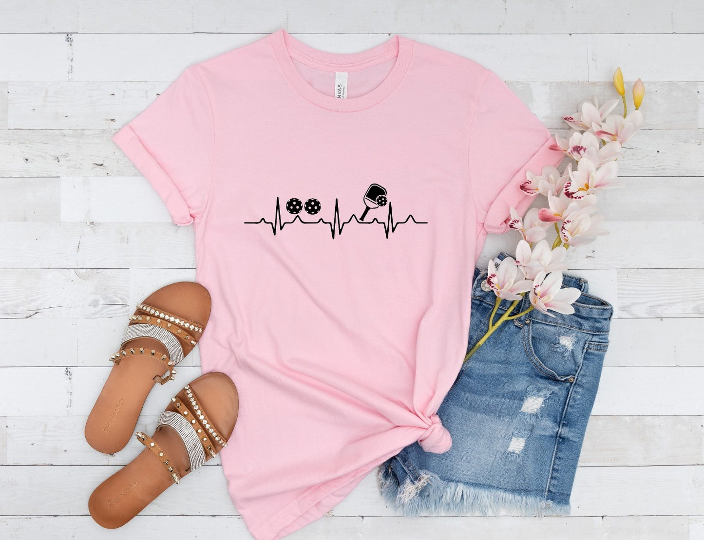 My Heart Beats Pickleball T-shirt/Sweatshirt