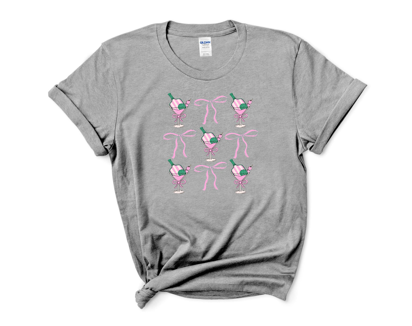 Pickleball Martini T-shirt/Sweatshirt