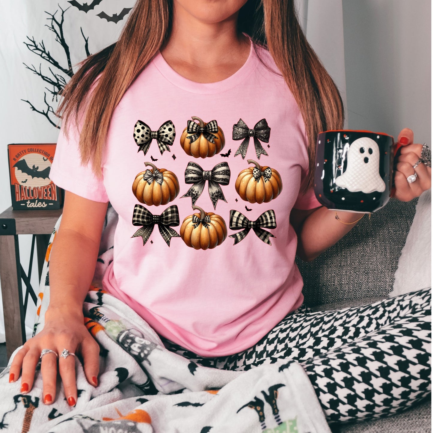 Bows & Pumpkins Tee