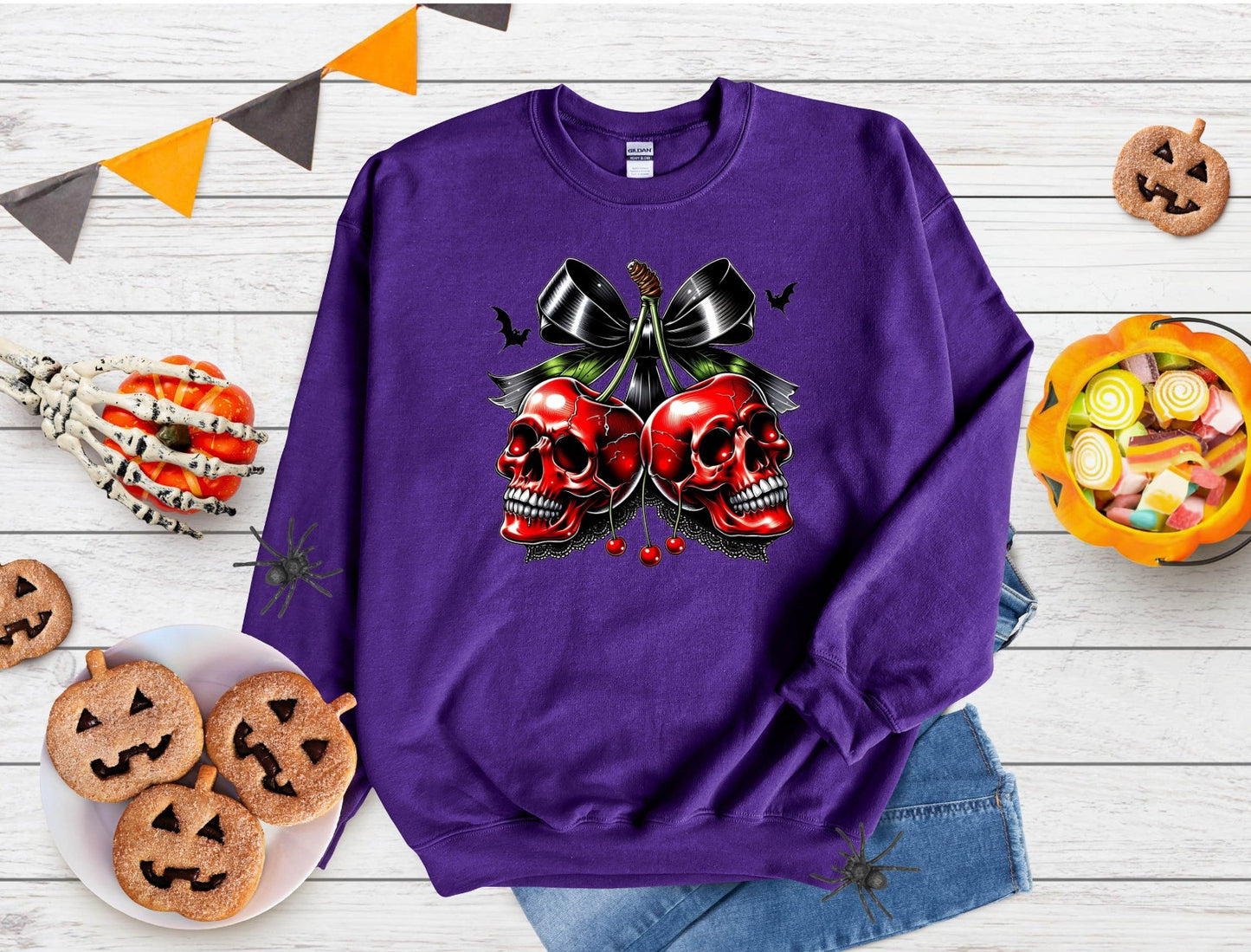 Skelly Cherries Graphic Tee