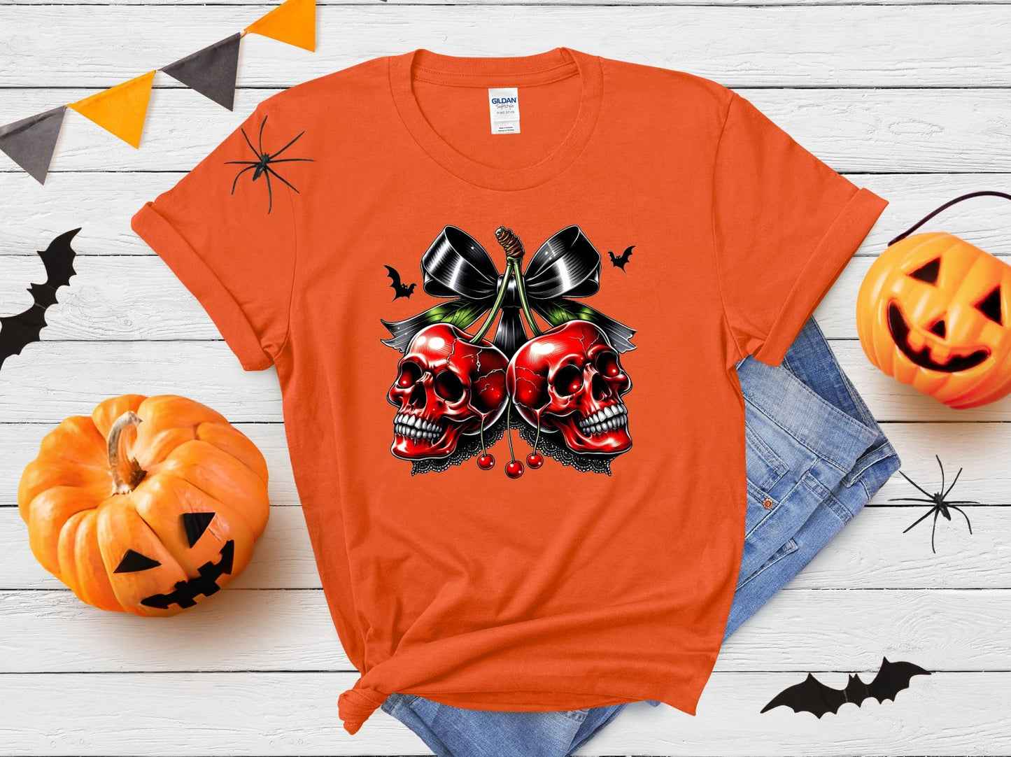 Skelly Cherries Graphic Tee