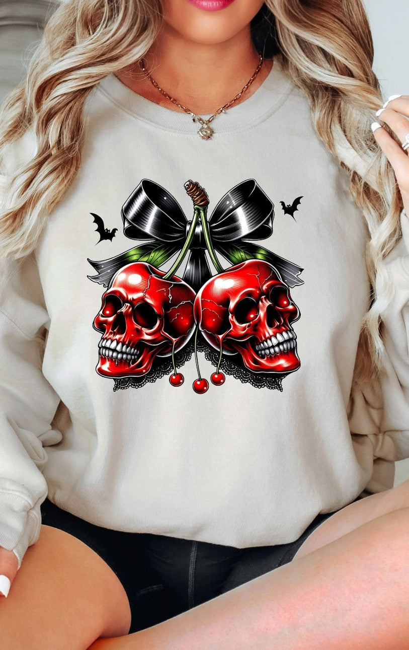 Skelly Cherries Graphic Tee