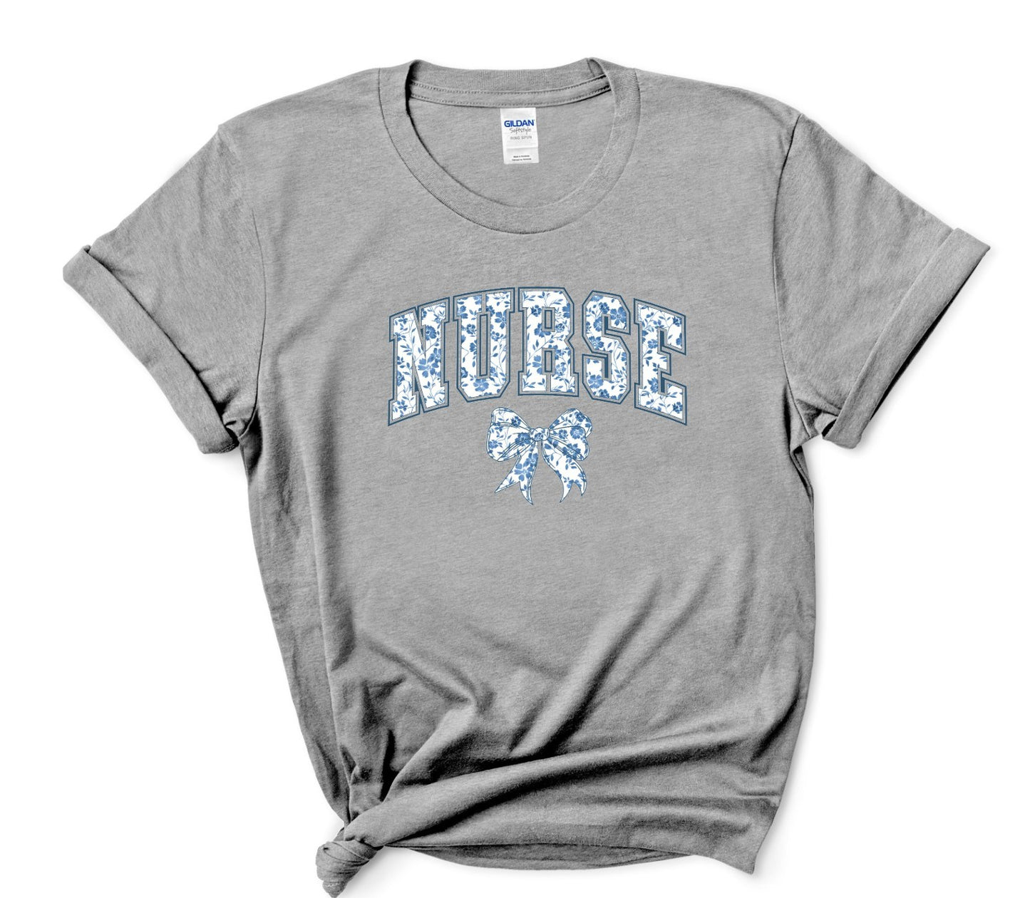Vintage Nurse Bow T-shirt/Sweatshirt