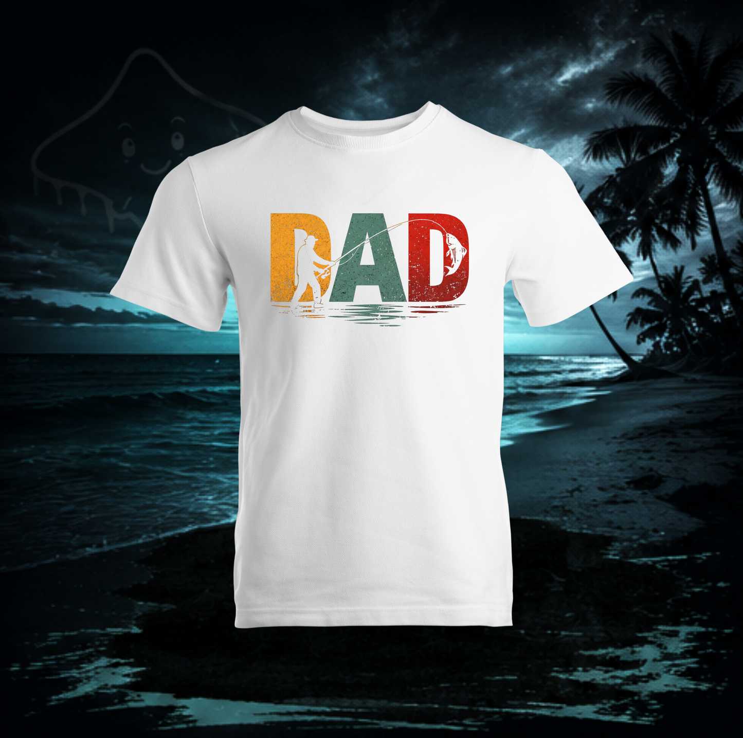 Vintage Fishing Dad Shirt | Retro Fisherman Graphic Tee