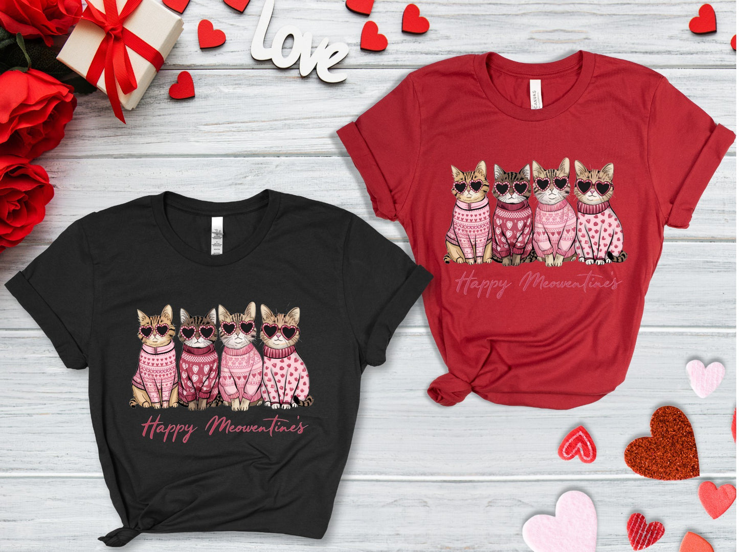 Meowentines T-shirt/Sweatshirt