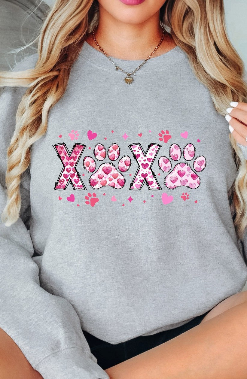Pawprint XOXOX T-shirt/Sweatshirt