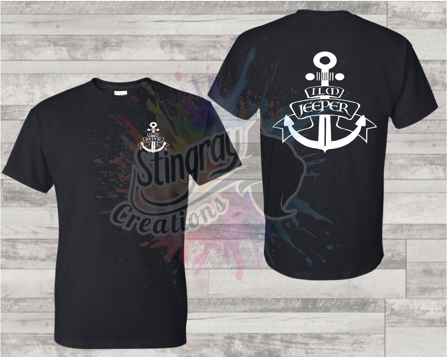 Simple ILM Tee (Front pocket and back Logo)