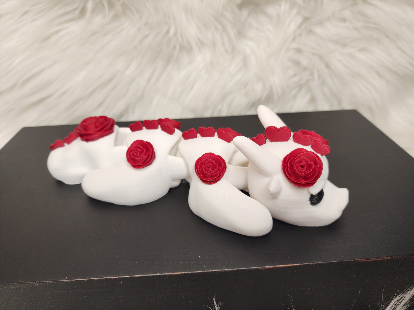 Red Rose Valentine's Dragon