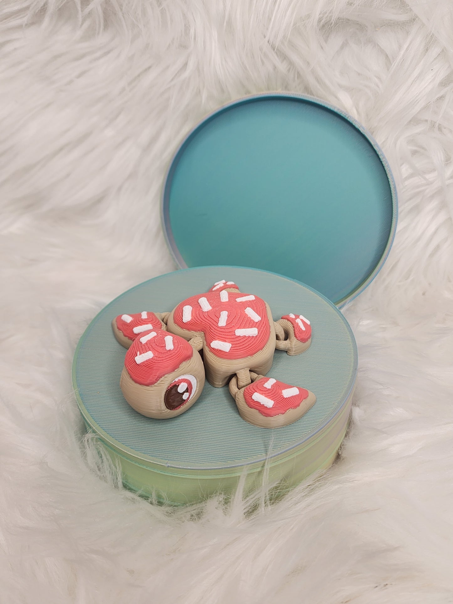 Sugar Cookie Valentine's Turtle